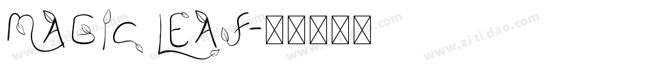 Magic Leaf字体转换
